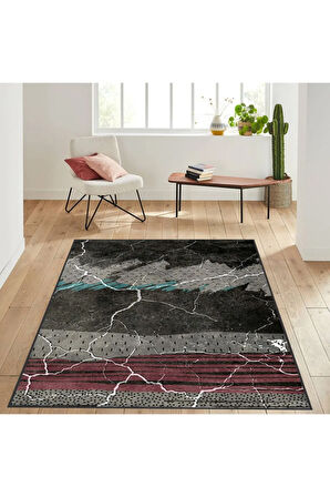 Dijital Baskı Yıkanabilir Kaymaz Taban Salon Halısı Ve Yolluk RVG1516-SD308