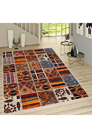 Dijital Baskı Yıkanabilir Kaymaz Taban Salon Halısı Ve Yolluk RVG1530-HT1518