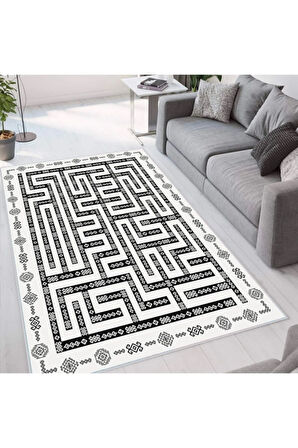 Dijital Baskı Yıkanabilir Kaymaz Taban Salon Halısı Ve Yolluk RVG1532-HS527