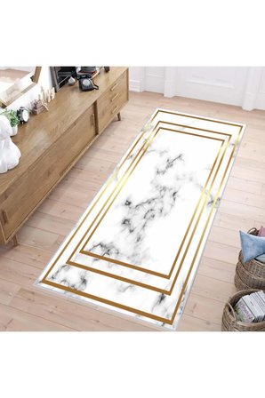 Dijital Baskı Yıkanabilir Kaymaz Taban Salon Halısı Ve Yolluk RVG1535-SD047