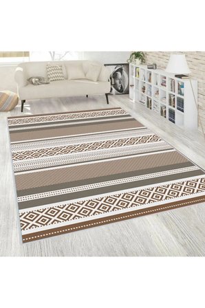 Dijital Baskı Yıkanabilir Kaymaz Taban Salon Halısı Ve Yolluk RVG1546-HT1391