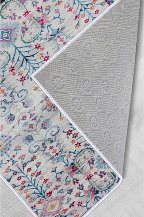 Dijital Baskı Yıkanabilir Kaymaz Taban Salon Halısı Ve Yolluk RVG1558-HT755