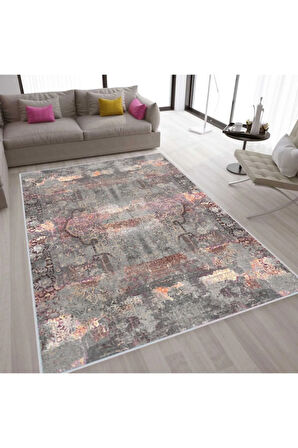 Dijital Baskı Yıkanabilir Kaymaz Taban Salon Halısı Ve Yolluk RVG1580-HT953