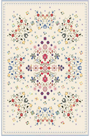 Dijital Baskı Yıkanabilir Kaymaz Taban Salon Halısı Ve Yolluk RVG1599