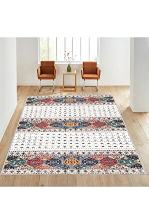 Dijital Baskı Yıkanabilir Kaymaz Taban Salon Halısı Ve Yolluk RVG1618