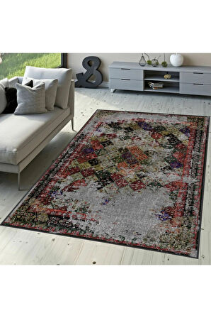 Dijital Baskı Yıkanabilir Kaymaz Taban Salon Halısı Ve Yolluk RVG1639-HY1204