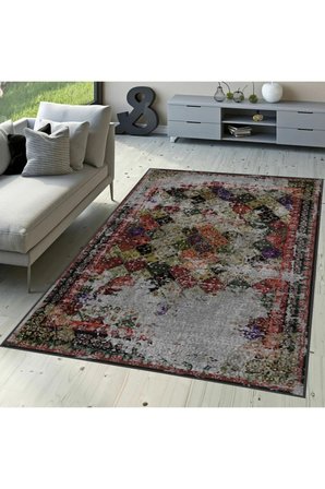 Dijital Baskı Yıkanabilir Kaymaz Taban Salon Halısı Ve Yolluk RVG1639-HY1204