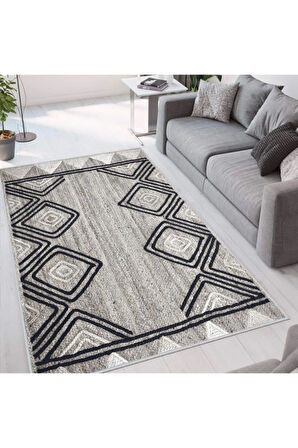 Dijital Baskı Yıkanabilir Kaymaz Taban Salon Halısı Ve Yolluk RVG1660