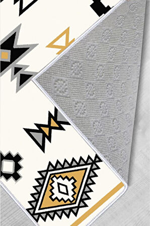 Dijital Baskı Yıkanabilir Kaymaz Taban Salon Halısı Ve Yolluk RVG1663