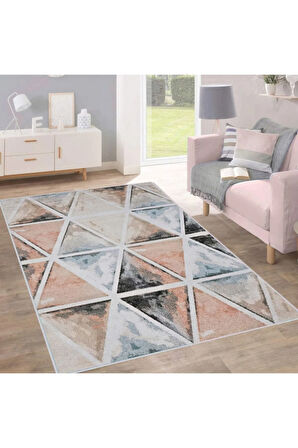 Dijital Baskı Yıkanabilir Kaymaz Taban Salon Halısı Ve Yolluk RVG1706