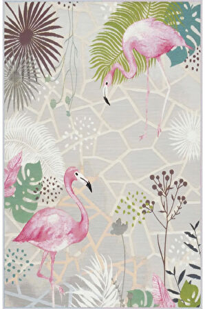 Dijital Baskı Yıkanabilir Kaymaz Taban Salon Halısı Ve Yolluk RVG1708