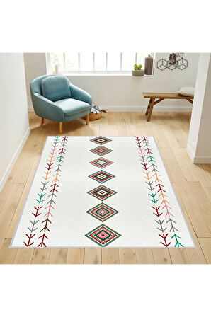 Dijital Baskı Yıkanabilir Kaymaz Taban Salon Halısı Ve Yolluk RVG1732