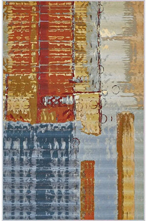 Dijital Baskı Yıkanabilir Kaymaz Taban Salon Halısı Ve Yolluk RVG1737