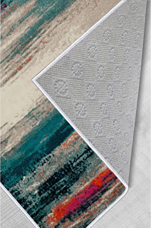 Dijital Baskı Yıkanabilir Kaymaz Taban Salon Halısı Ve Yolluk RVG1738