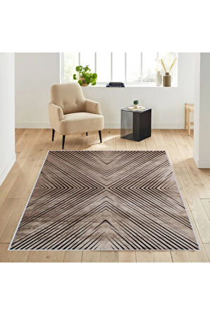 Dijital Baskı Yıkanabilir Kaymaz Taban Salon Halısı Ve Yolluk RVG1757