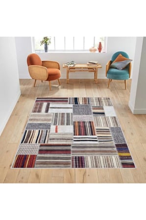 Dijital Baskı Yıkanabilir Kaymaz Taban Salon Halısı Ve Yolluk RVG1758