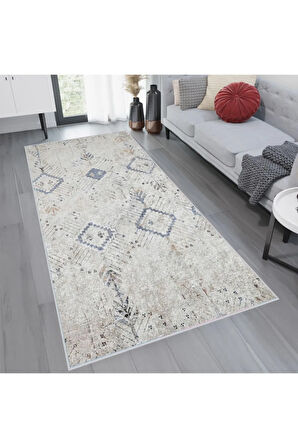 Dijital Baskı Yıkanabilir Kaymaz Taban Salon Halısı Ve Yolluk RVG1761