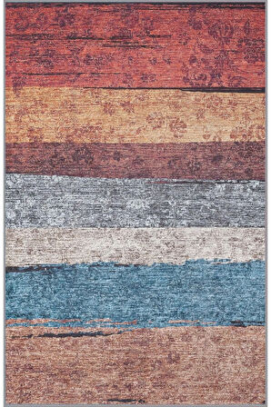 Dijital Baskı Yıkanabilir Kaymaz Taban Salon Halısı Ve Yolluk RVG1780