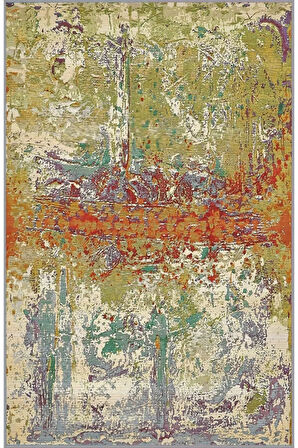 Dijital Baskı Yıkanabilir Kaymaz Taban Salon Halısı Ve Yolluk RVG1784