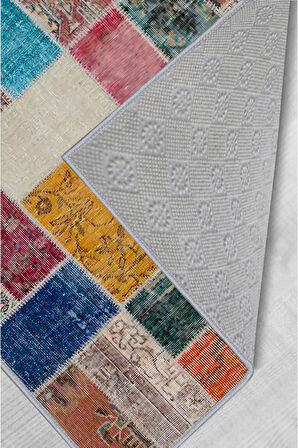 Dijital Baskı Yıkanabilir Kaymaz Taban Salon Halısı Ve Yolluk RVG1785