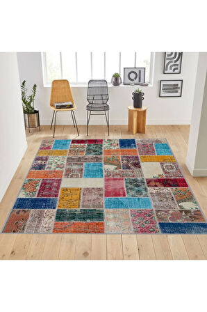 Dijital Baskı Yıkanabilir Kaymaz Taban Salon Halısı Ve Yolluk RVG1785