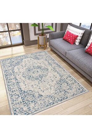 Dijital Baskı Yıkanabilir Kaymaz Taban Salon Halısı Ve Yolluk RVG1792