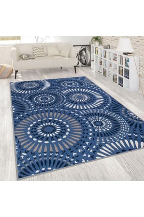 Dijital Baskı Yıkanabilir Kaymaz Taban Salon Halısı Ve Yolluk RVG1811