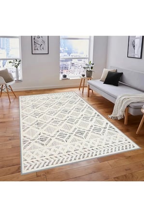 Dijital Baskı Yıkanabilir Kaymaz Taban Salon Halısı Ve Yolluk RVG1826