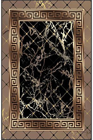 Dijital Baskı Yıkanabilir Kaymaz Taban Salon Halısı Ve Yolluk RVG1831-SM407