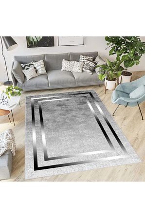 Dijital Baskı Yıkanabilir Kaymaz Taban Salon Halısı Ve Yolluk RVG1853-SM334