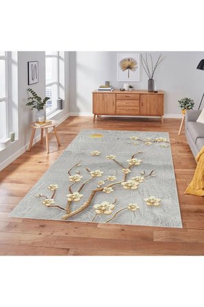 Dijital Baskı Yıkanabilir Kaymaz Taban Salon Halısı Ve Yolluk RVG1858-SM238