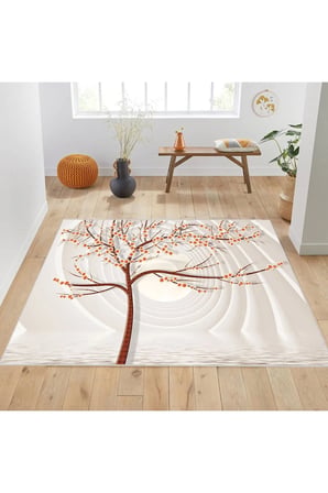 Dijital Baskı Yıkanabilir Kaymaz Taban Salon Halısı Ve Yolluk RVG1906-SM225