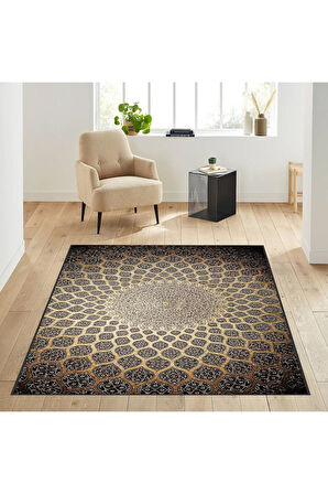 Dijital Baskı Yıkanabilir Kaymaz Taban Salon Halısı Ve Yolluk RVG1907-SM235