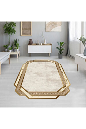 Dijital Baskı Yıkanabilir Kaymaz Taban Salon Halısı Ve Yolluk RVG1916-SM127