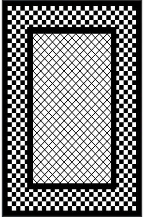 Dijital Baskı Yıkanabilir Kaymaz Taban Mutfak Halısı Ve Yolluk RVG2012