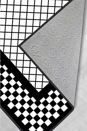 Dijital Baskı Yıkanabilir Kaymaz Taban Mutfak Halısı Ve Yolluk RVG2012