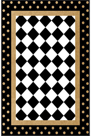 Dijital Baskı Yıkanabilir Kaymaz Taban Mutfak Halısı Ve Yolluk RVG2015