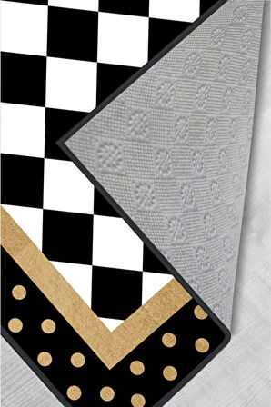 Dijital Baskı Yıkanabilir Kaymaz Taban Mutfak Halısı Ve Yolluk RVG2015