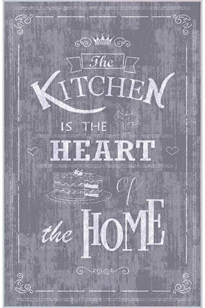 Dijital Baskı Yıkanabilir Kaymaz Taban Mutfak Halısı Ve Yolluk RVG2055-SD522