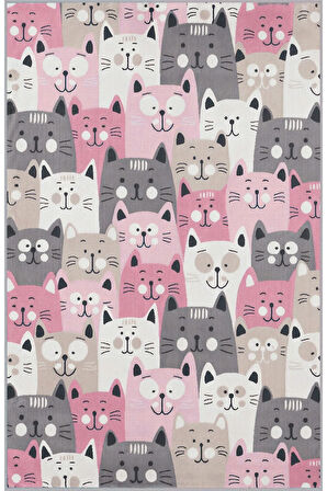 Dijital Baskı Yıkanabilir Kaymaz Taban Çocuk Halısı Ve Yolluk RVG4059