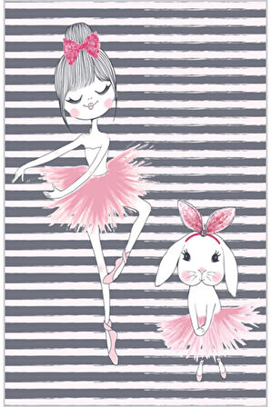 Dijital Baskı Yıkanabilir Kaymaz Taban Çocuk Halısı Ve Yolluk RVG4077-HP653