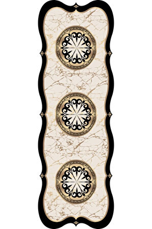 Dijital Baskı Yıkanabilir Kaymaz Taban Salon Halısı Ve Yolluk RVG7027