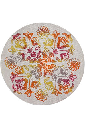 Dijital Baskı Yıkanabilir Kaymaz Taban Salon Halısı Ve Yolluk RVG7047