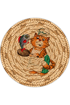 Dijital Baskı Yıkanabilir Kaymaz Taban Salon Halısı Ve Yolluk RVG7060-SD333