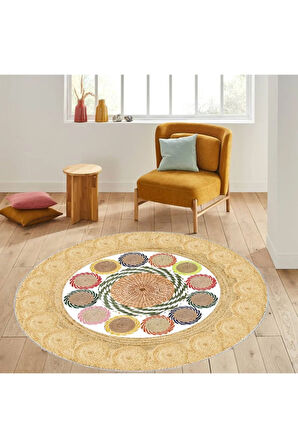 Dijital Baskı Yıkanabilir Kaymaz Taban Salon Halısı Ve Yolluk RVG7064-SD336