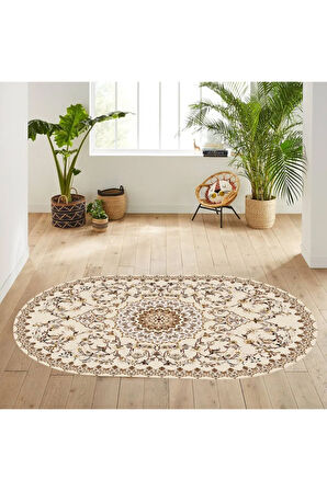 Dijital Baskı Yıkanabilir Kaymaz Taban Salon Halısı Ve Yolluk RVG7079
