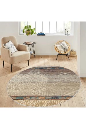 Dijital Baskı Yıkanabilir Kaymaz Taban Salon Halısı Ve Yolluk RVG7102