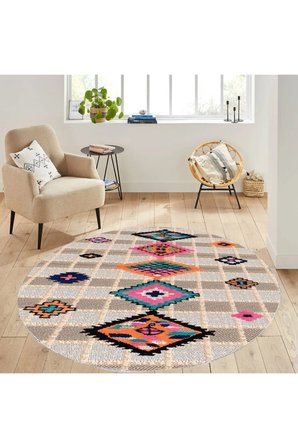 Dijital Baskı Yıkanabilir Kaymaz Taban Salon Halısı Ve Yolluk RVG7112