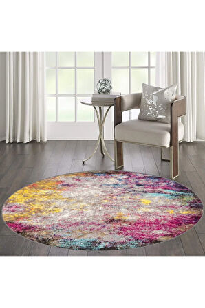 Dijital Baskı Yıkanabilir Kaymaz Taban Salon Halısı Ve Yolluk RVG7119