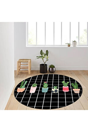 Dijital Baskı Yıkanabilir Kaymaz Taban Salon Halısı Ve Yolluk RVG7131